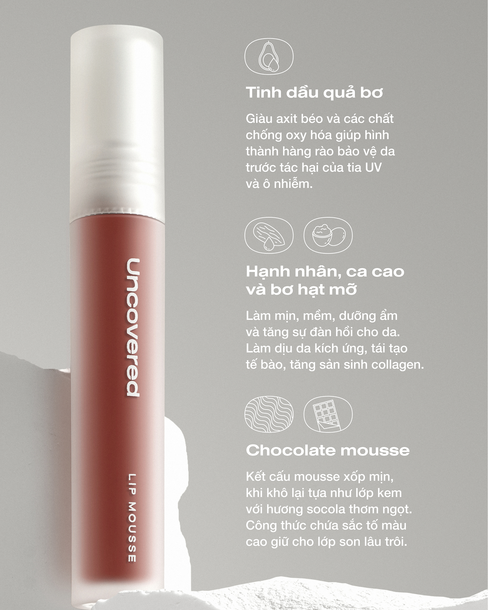 Uncovered Lip Mousse