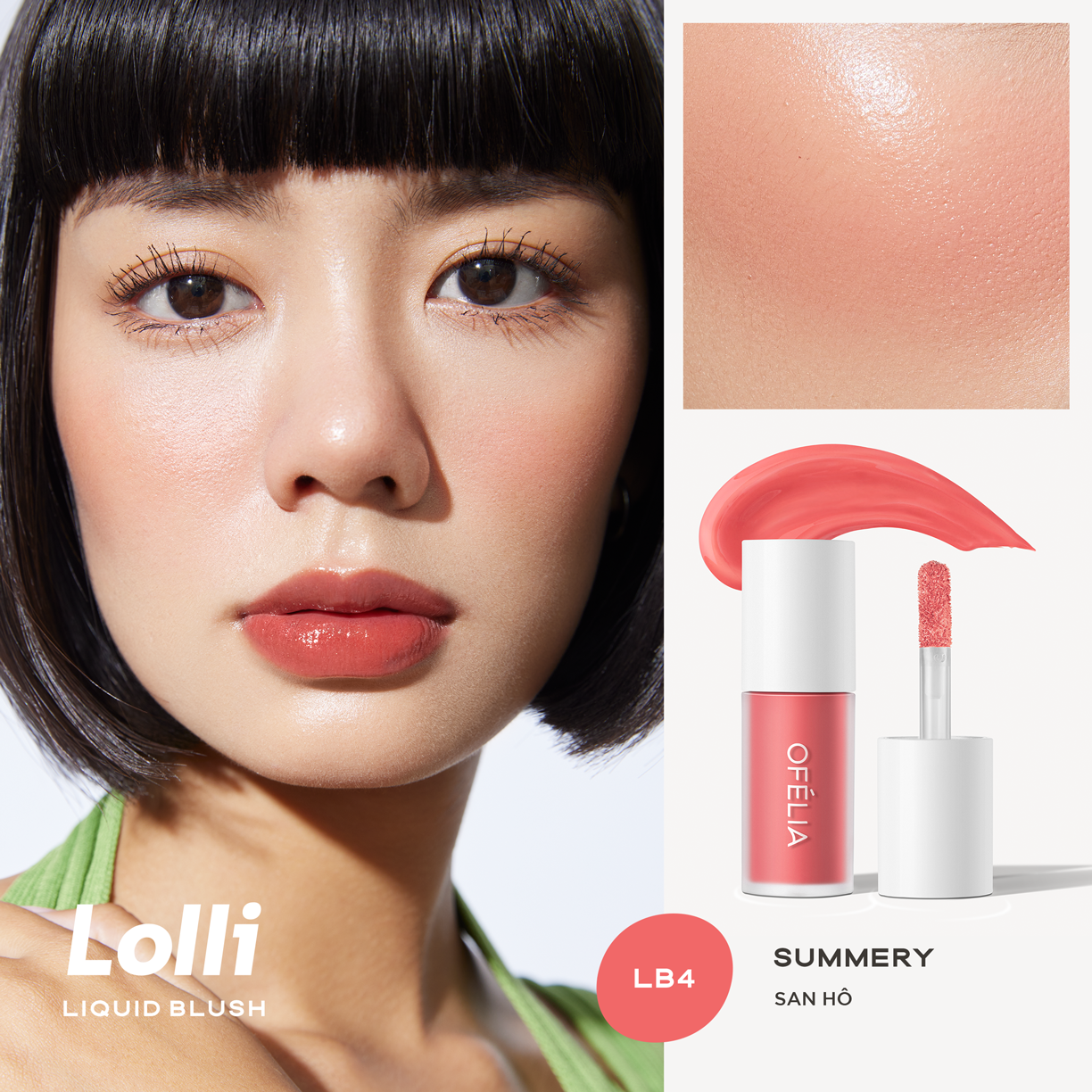 [ƯU ĐÃI] SET LOLLI GLOW TINT + LOLLI LIQUID BLUSH - NF10