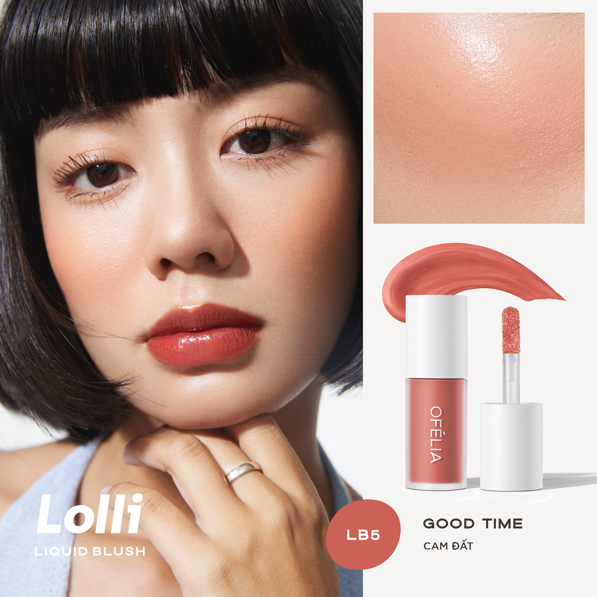 [ƯU ĐÃI] SET LOLLI GLOW TINT + LOLLI LIQUID BLUSH - NF10