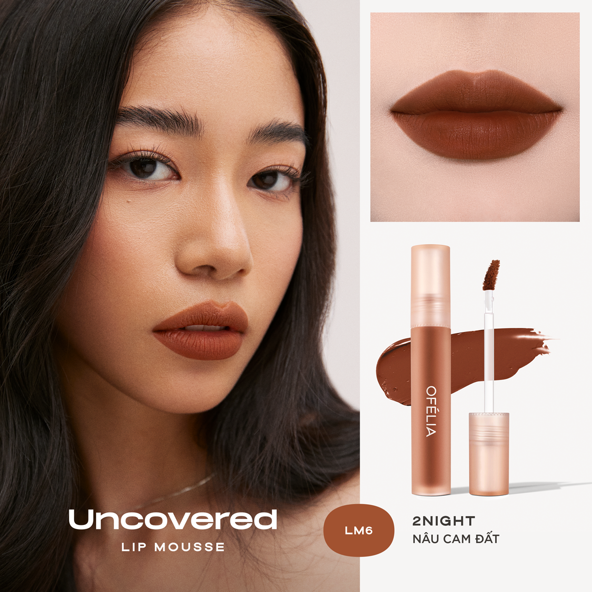 [ƯU ĐÃI] SET 2 UNCOVERED LIP MOUSSE CHAPTER 01 - NF10