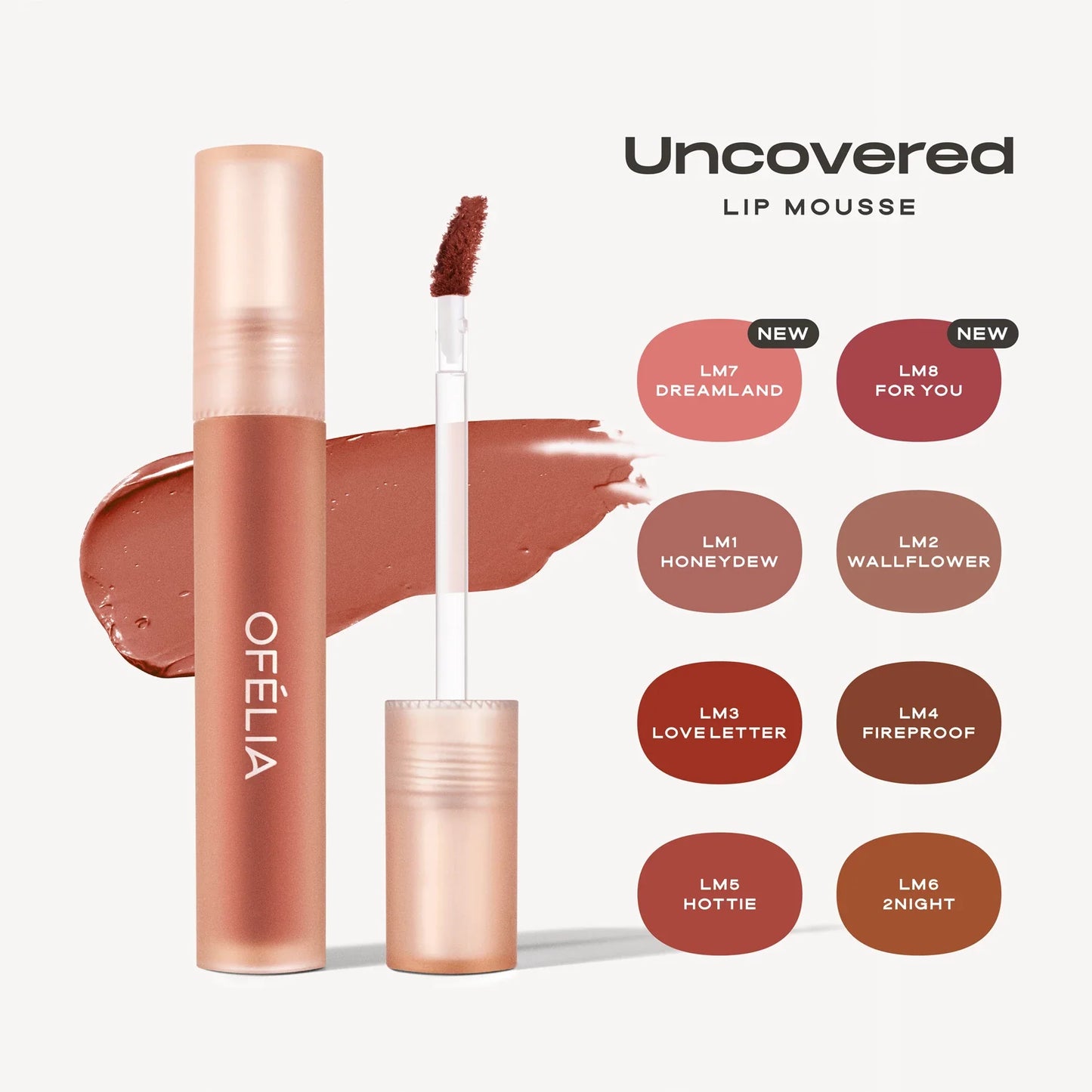 [ƯU ĐÃI] SET 2 UNCOVERED LIP MOUSSE CHAPTER 01 - B2S